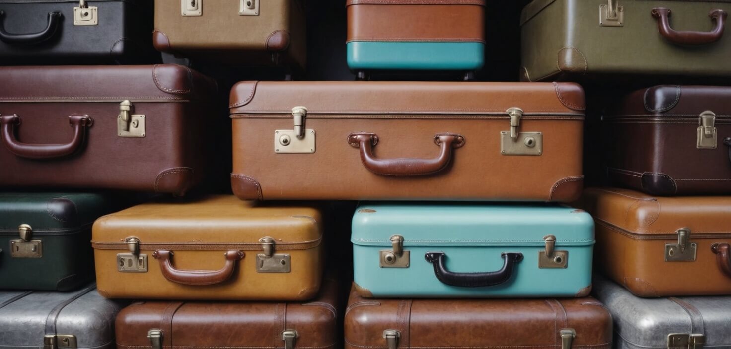 Different types of luggage